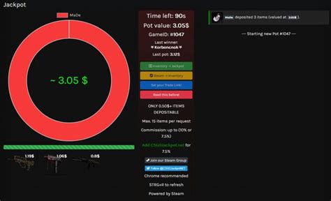 cs go jackpot sites|Best 11 CSGO Jackpot: Low & Small Jackpot Websites.